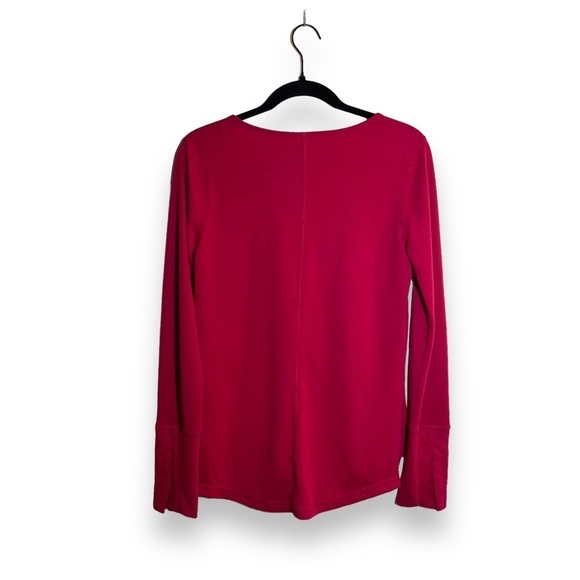 Mountain Hardwear Notch Neck Long Sleeve in Red Size S - Picture 9 of 9